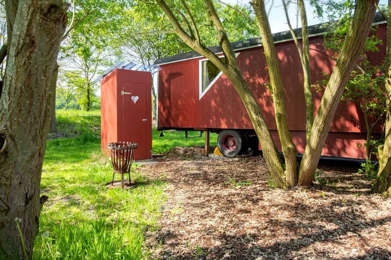Airbnb Tinyhouse Bauwagen Worpswede 4